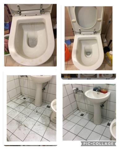 豆豆 - 居家清潔前後差異