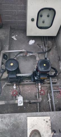 宸達工程行 - 鍋爐熱水回水馬達換裝