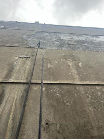 法達工程 - 外牆爆筋處理（泥作整平）