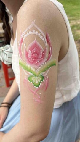 Rumo彩繪 - 適合大人的臂花