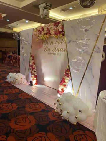 耀陽煙火整合行銷 - 婚禮拍照背板