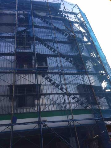 鑫豪鐵屋工程 - 2-5樓壁肚(施作)