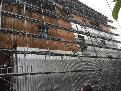 鑫豪鐵屋工程 - 外牆施作白鐵