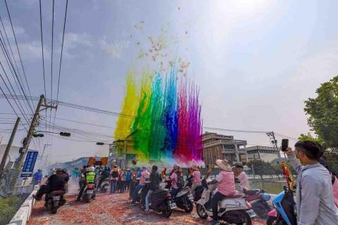 耀陽煙火整合行銷 - 日間煙火