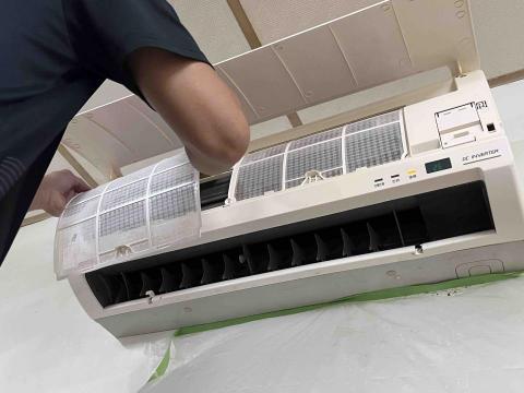 包你洗到府除塵蟎｜清洗冷氣 - 洗完乾乾淨淨～舒服
