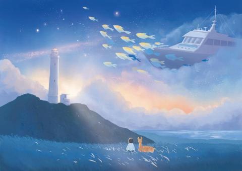 蔡媛婷 - 綠島/景點插畫