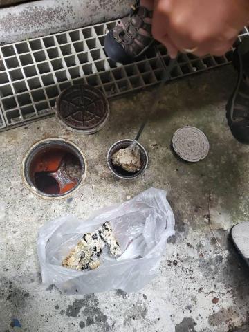 菁晏企業社 - 廚房汙水管通管夾異物 菁晏企業社 - 廚房汙水管通管夾異物