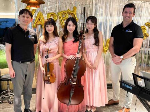 Renny小提琴 朵玥樂團 - 澳商安科50週年紀念餐會演出