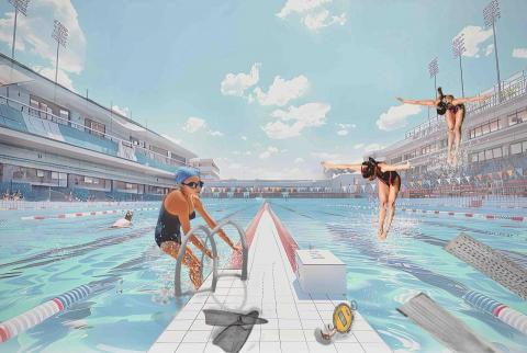 小石頭 - 競技水上運動 書封面