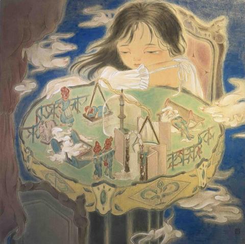 欣妤 - 水墨創作