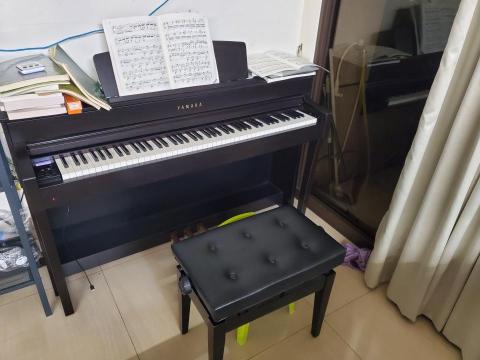 林政 - 工作室備有Yamaha電鋼琴cLp645
接近真實鋼琴觸鍵

