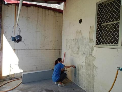 伊流油漆工程行 - 施工中