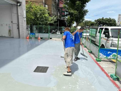 昌綺工程有限公司 - 聚氨酯耐磨地坪-可施做戶外
