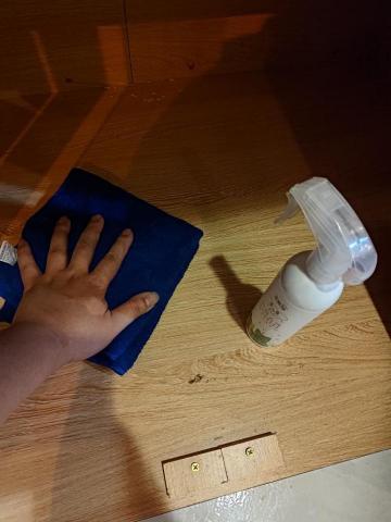 阿月寵物保姆 - 這個是宿舍清理使用的消毒以及擦拭