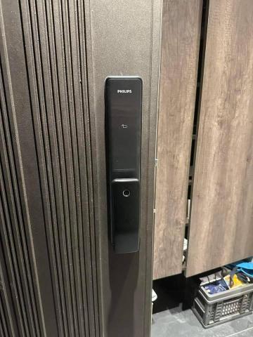 萬銓鎖店 汐止南港內湖24小時開鎖/電子鎖安裝代工 - 飛利浦ALPHA安裝