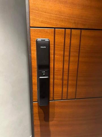 萬銓鎖店 汐止南港內湖24小時開鎖/電子鎖安裝代工 - 飛利浦ALPHA安裝