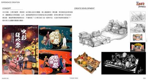 一只猴子 - Project : 火影忍者 IP 展覽

創意過程，海報製作，場景佈局建模，提案。