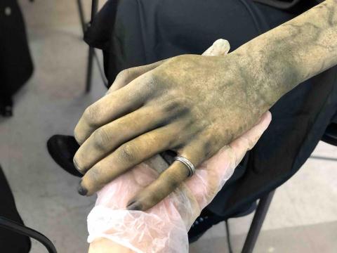 張梓涵 - 人體彩繪 特效噴槍造型