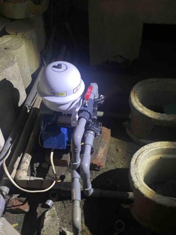 賦羿水電工程 - 加壓馬達更換