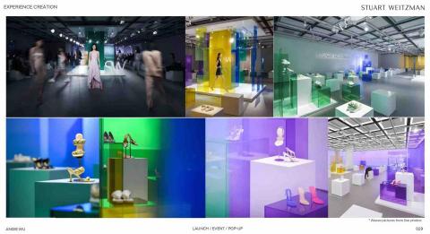 一只猴子 - 活動策劃 Project : 
STUART WEITZMAN show 
提案方案，視覺設計規劃，落地搭建 