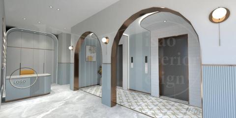 緒亞室內設計 - 桃園公設的3D渲染圖