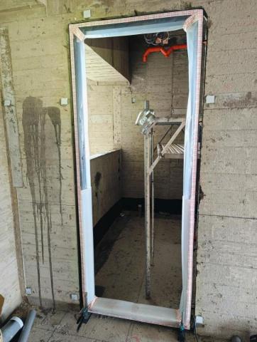 鋁窗安裝 - 施工照