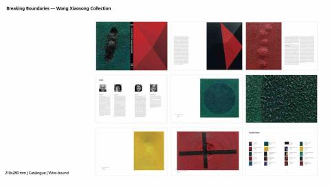 一只猴子 - Project: 《Breaking Boundaries - Wang Xiaosong Collection》畫冊設計