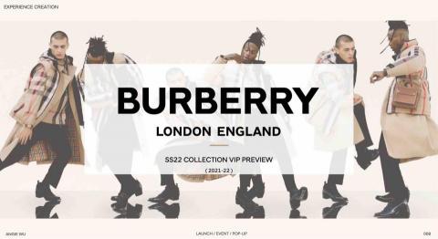 一只猴子 - 活動策劃 Project : 
2022 Burberry collection vip preview 
提案方案，視覺設計規劃，落地搭建
