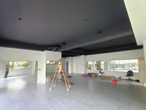 怡信工程 - 健身房燈光及吊扇施作