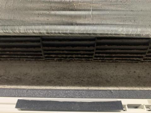 南投小胡 冷氣/洗衣機 清洗職人 - 清洗前正面看的風鼓