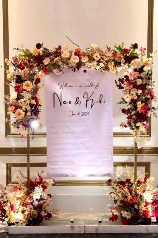 HsunHua尋椛 - 主題拍照區-ㄇ拱花藝佈置