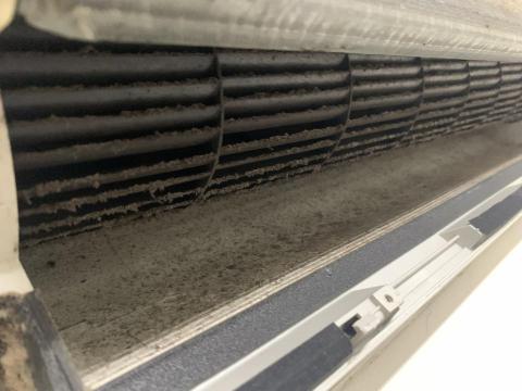 南投小胡 冷氣/洗衣機 清洗職人 - 清洗前側面看的風鼓