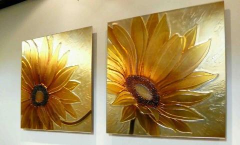 首美藝術玻璃 - 浮雕玻璃家飾