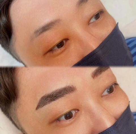 YI HSIN の舞妝美學 - 男士飄眉