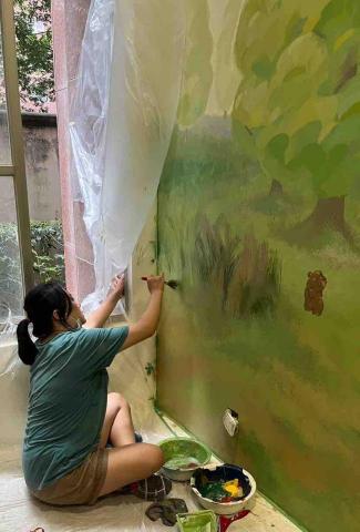 松藝竹藝術工作室 - 室內裝修壁畫