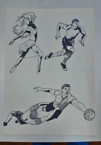 呂韋緗 - 人體動態練習 /四開