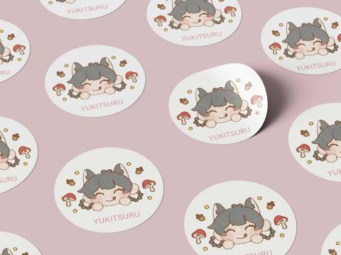 陳怡文 - 貼紙設計