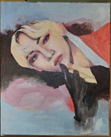 呂韋緗 - 壓克力人像練習 