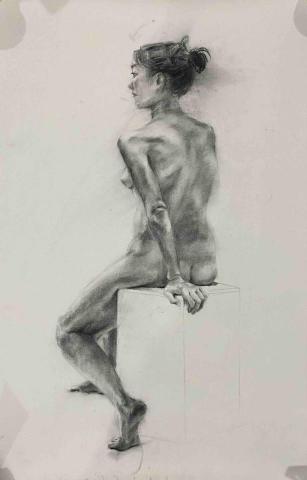 呂韋緗 - 裸體模特速寫 /四開