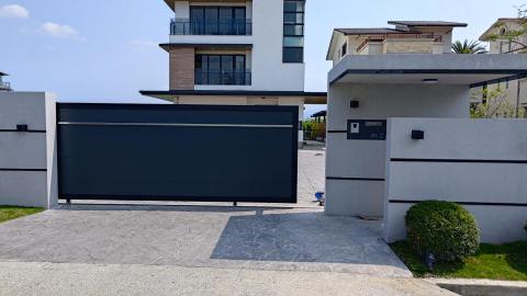 大地園林景觀設計 - 簡約日式大門設計