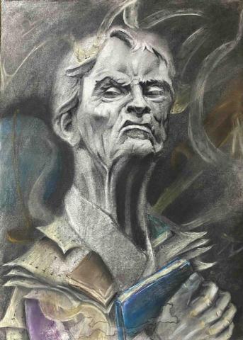 謝毛毛 - 創意素描作品