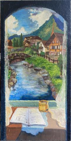 孫珮慈 - 蠟彩作品之一