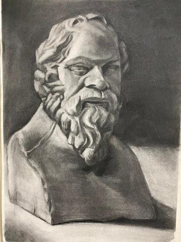 孫珮慈 - 石膏素描之一