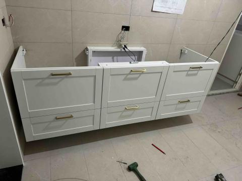 王柏仁 - 抽屜 下掀門 浴室櫃