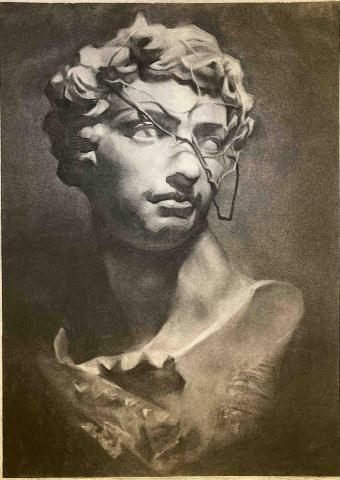 呂韋緗 - 石膏像練習 /四開