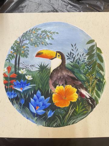 胤涵藝術工作室 - 現代國畫-我與盧梭有約