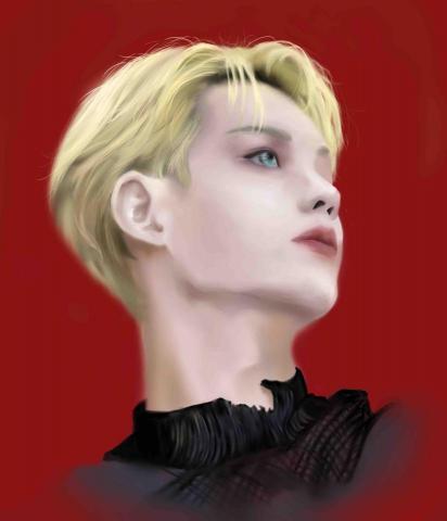 呂韋緗 - 電繪人像練習