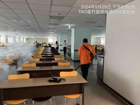 蓮花環保科技建築實業有限公司 - 餐廳環境消毒