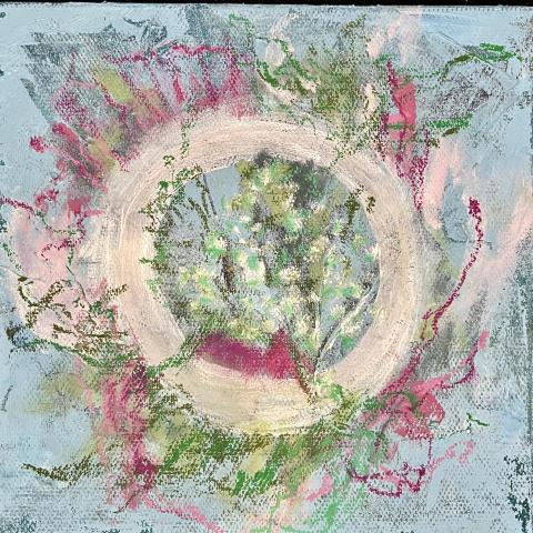 Zoey - 烏托邦/Acrylic, Oil Pastel