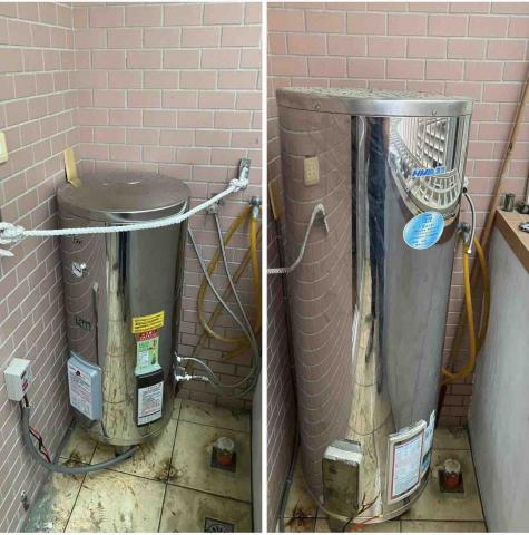 昇昊冷氣工程行 - #水塔熱水器汰換